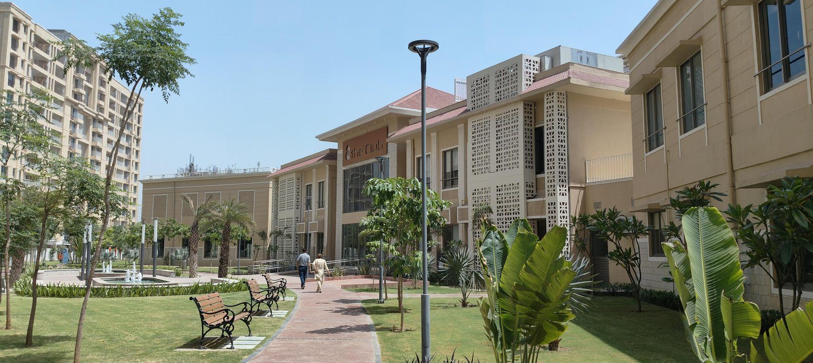 Main entrance gate of Ashiana Advik